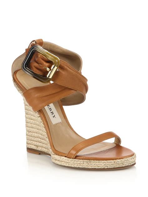 burberry catsbrook wedges